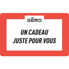 GÉMO (-7%) - CARTE CADEAU - (valable partout en France)