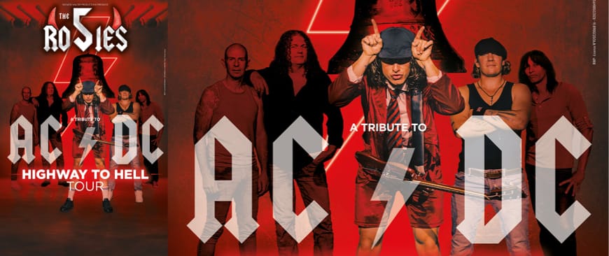 The 5 Rosies - Tribute to AC/DC* - Vendredi 8 novembre 2024 à 20h - Eden
